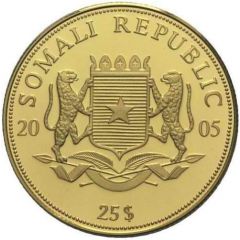 25 Dollars Iosephus Cardinalis Ratzinger - Pope Benedikt XVI