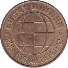 Game Token - Lucky Winner 27.8 mm