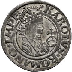 1/2 Batzen - Charles V Nordlingen