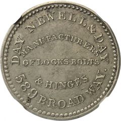 Hard Times Merchant Token - Day Newell & Day, Locks New York, New York