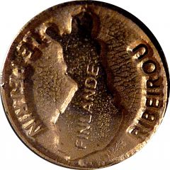 1 Euro - Le Petrin Ribeirou Finnish Mark