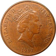 1 Cent - Elizabeth II 3rd portrait