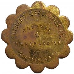 2 1/2 Dollars - Buehler Mercantile Co. Claflin, Kansas