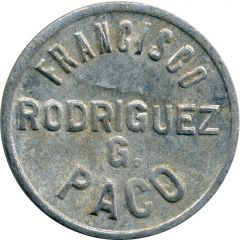Token - Francisco Rodriguez G. Paco