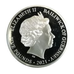 5 Pounds - Elizabeth II Decimalisation