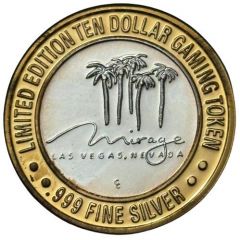 10 Dollar Gaming Token - The Mirage Las Vegas, Nevada