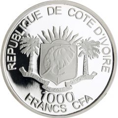 1000 Francs CFA Panthera Pardus