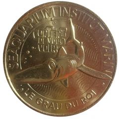 Jeton touristique - Monnaie de Paris - Seaquarium - Le Grau du roi