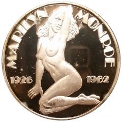 1 oz Silver The silver stars - Marilyn Monroe