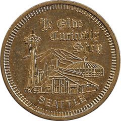 1 Seattle Lucky Doubloon - Ye Olde Curiosity Shop