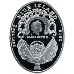 2 Dollars - Elizabeth II Lily of the Valley Egg