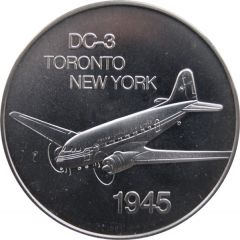 Inaugural Flight Toronto - New York DC-3