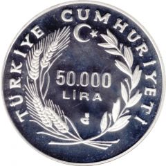 50 000 Lira Albertville Winter Games