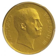 20 Lire - Victor Emmanuel III Pattern