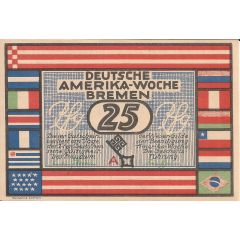 25 Pfennig Deutsche Amerika-Woche