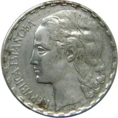 50 Centimos - II Republic Pattern