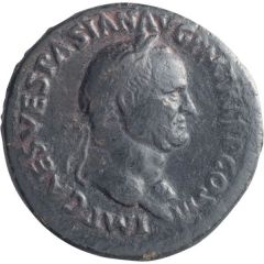 Sestertius - Vespasian PAX AVGVSTI S C, Pax