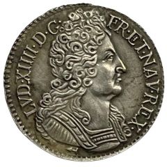 Reproduction - Louis XIIII - 1/20 écu aux trois couronnes