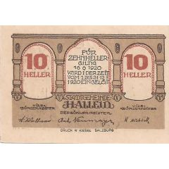 10 Heller Hallein
