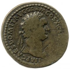 Sestertius - Domitian S C, Victory and Germania