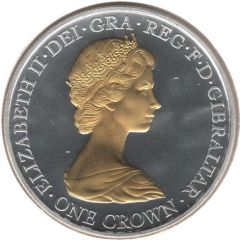 1 Crown - Elizabeth II 90th Birthday - 2nd Effigy