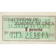 1 Peseta Almunia de Cinca