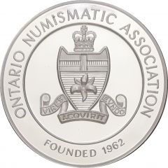Medal - Ontario Numismatic Association Convention 2013 Kitchener, Ontario