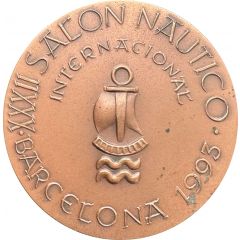 Medal - 32nd international nautical exhibition in Barcelona 1993