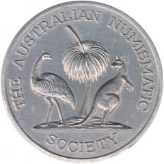 Medal - Queensland Branch 200 Meetings 1979 Australian Numismatic Society