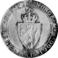 Medal - 17. Mai 1906 Coat of Arms