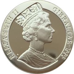 1 Crown - Elizabeth II H.M.A.S. Waterhen, Silver Proof