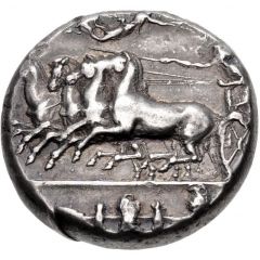Dekadrachm - Dionysios I