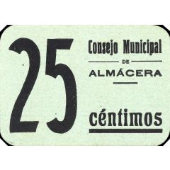 25 Céntimos Almácera