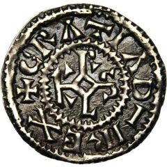Denier - Charles II Bayeux mint