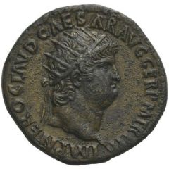 Dupondius - Nero PACE P R VBIQ PARTA IANVM CLVSIT S C