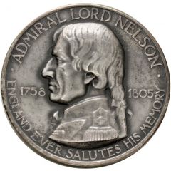 Medal - Elizabeth II Battle of Trafalgar, silver