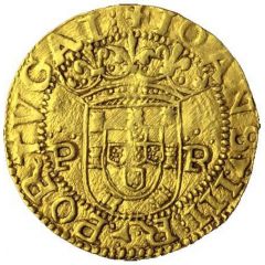 Cruzado Calvario `P-R` - João III 1st type, Porto mint