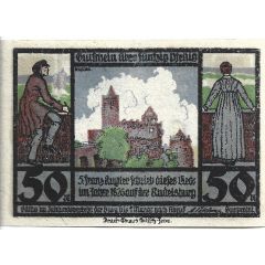 50 Pfennig Rudelsburg