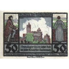 50 Pfennig Rudelsburg