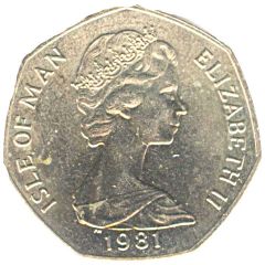 50 Pence - Elizabeth II Tourist Trophy Motorcycle Races