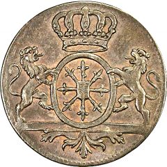 1 Duit - Frederick II