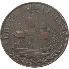 1/2 Penny Lothian - Leith