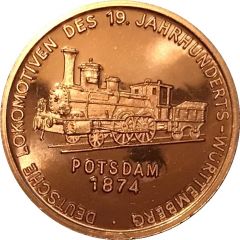 150 years of German Railroads Potsdam 1874