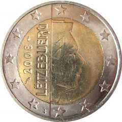 2 Euros - Henri I 2nd map