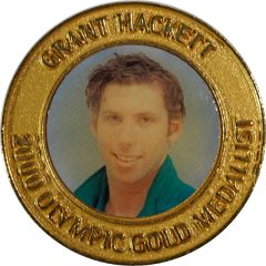 Medal - Australian Olympic Gold Medallist - Grant Hackett