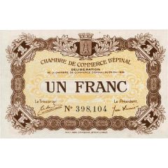 1 Franc - Chambre de Commerce d`Épinal [88]