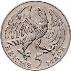 5 Reichsmark Juan Vicente Gómez - Pattern