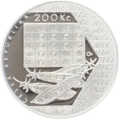 200 Korun Gregor Mendel