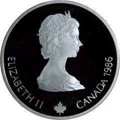 20 Dollars - Elizabeth II Cross-country Skiing
