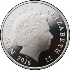 1 Dollar - Elizabeth II 4th Portrait, QE II 90th Birthday